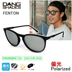 [���K�i �������b�s���O��]�_���V�F�C�f�B�[�Y �T���O���X�i�Ό������Y�jDANG SHADES�@FENTON Black Soft x CROME Mirror Polarized vidg00293�yC1�z�yK1�z�ys9�z