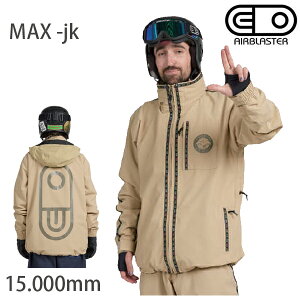 GAuX^[ EFA@Y@25-26@MAX -jacket / TAN VFWPbg@(2025-2026)@AIR blaster EGA@ Xm[{[h EFA yC1zys5z