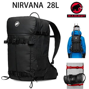 }[g bN@NIRVANA 28L joi 2560-00260 / BLACK 0001 obNpbN@XL[ Xm[{[h L[ j@[i MAMMUT }[g obOys1-1z
