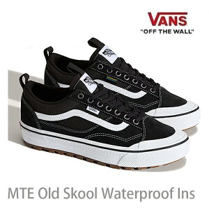 VANS �h�� �X�j�[�J�[ �o���Y �I�[���h�X�N�[�� MTE OLD SKOOL WATERPROOF INSULATED / BLACK WHITE ( VN000DAZBA2 )���@���Y �X�j�[�J�[ �V���[�Y�ys1�z