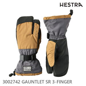 wXg O[u 3tBK[ Kgbg SR / Dark Sand/Graphite ( 3002742 ) HESTRA Gauntlet Sr 3-Finger ( 25-26 2026 ) ys6z