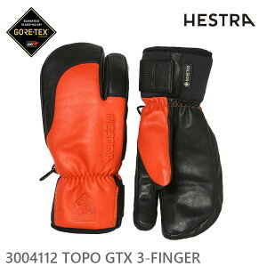 wXg SAebNX O[u g| GTX 3-tBK[ Flame Red / Black (3004112 ) HESTRA TOPO GTX 3-FINGER ( 25-26 2026 ) ys9z