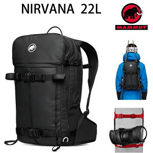 }[g bN@NIRVANA 22L joi 2560-00250 / BLACK 0001 obNpbN@XL[ Xm[{[h L[ j@[i MAMMUT }[g obO
