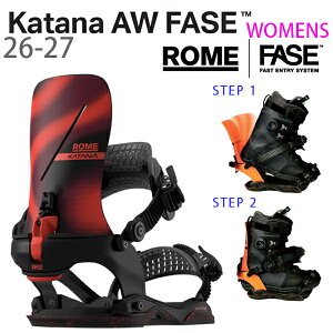 �y4/9�܂Ł�3000�~�ȏ��300�~OFF�N�[�|���zROME �t�F�[�Y Womens KATANA AW FASE / DEEP RED ( 26-27 2027 ) ���[�� �J�^�i �t�F�C�Y �X�m�[�{�[�h �r���f�B���O�yC1�z�ys6�z