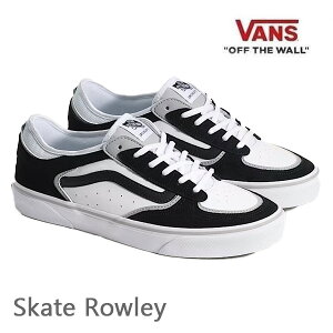 �o���Y VANS SKATE ROWLEY / BLACK WHITE ( VN000DA2BA2 )�@���E���[ ���@���Y �X�j�[�J�[ �X�P�{�[�V���[�Y�ys7�z