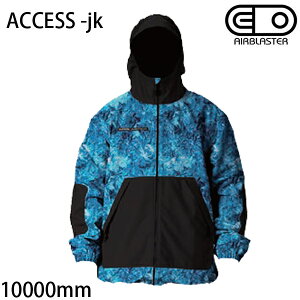 �y6/10�܂Ł�3000�~�ȏ��300�~OFF�N�[�|���z�G�A�u���X�^�[ �E�F�A�@�����Y�@26-27�@ACCESS -jacket / BLUE ICE �W���P�b�g�@(2026-2027)�@AIR blaster �E�G�A�@ �X�m�[�{�[�h �E�F�A �yC1�z�ys1�z