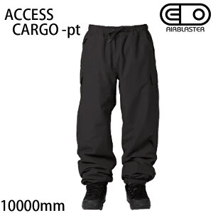 �G�A�u���X�^�[ �E�F�A�@�����Y�@26-27�@ACCESS CARGO -pants / BLACK �p���c�@(2026-2027)�@AIR blaster �E�G�A�@ �X�m�[�{�[�h �E�F�A �yC1�z�ys9�z