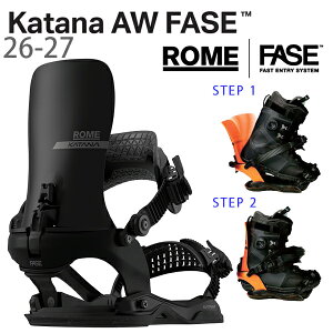 ROME �t�F�[�Y KATANA AW FASE / BLACK ( 26-27 2027 ) ���[�� �J�^�i �t�F�C�Y �X�m�[�{�[�h �r���f�B���O�yC1�z�ys2�z