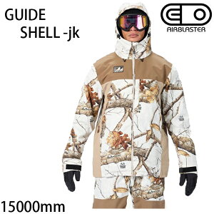 �G�A�u���X�^�[ �E�F�A�@�����Y�@26-27�@GUIDE SHELL -jacket / REALTREE SNOW �W���P�b�g�@(2026-2027)�@AIR blaster �E�G�A�@ �X�m�[�{�[�h �E�F�A �yC1�z�ys2�z