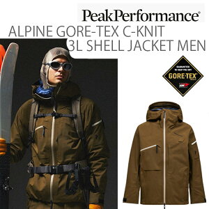 PeakPerformance�@�s�[�N�p�t�H�[�}���X�@�X�L�[�E�F�A�@26-27�@ALPINE GORETEX C-KNIT 3L shell -jacket�@�W���P�b�g / MEADOW MOSS 2027 �y�X�L�[�E�F�A�E�X�L�[�p�i�z�yC1�z�ys2�z