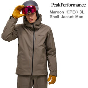 PeakPerformance�@�s�[�N�p�t�H�[�}���X�@�X�L�[�E�F�A�@26-27�@MAROON HIPE 3L shell -jacket�@�W���P�b�g / TERRAIN TAN 2027 �y�X�L�[�E�F�A�E�X�L�[�p�i�z�yC1�z�ys2�z
