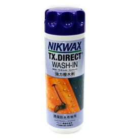 NIKWAX（ニクワックス）TX ダイレクト WASH-IN（透湿防水ウェア用撥水液）【s0】
