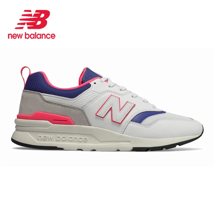 楽天市場 New Balance ニューバランス 靴 スニーカー シューズ Cm997haj White Widths D 正規取扱店 メンズ 男性 白 ホワイト ピンク Nb 人気 定番 ニューバランスのスニーカー S6 S6 スノーボードｓｔｏｍｐ