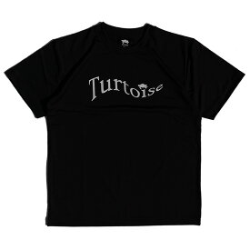 【マラソン期間★3000円以上で300円OFFクーポン】TURTOISE タータス / 水陸両用 半袖 アクティブドライTシャツ / WAVE BESIC-D - BLACK / メンズ / 23SS【s5】