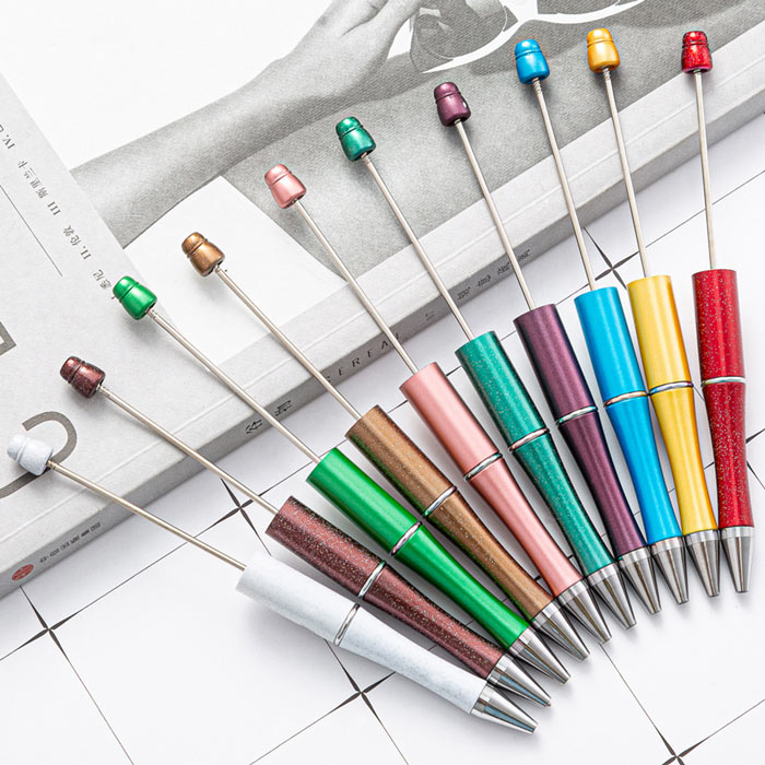 メーカー公式ショップ ビーズボールペン パーツ 全20色 1本 オリジナルボールペン 手作り用