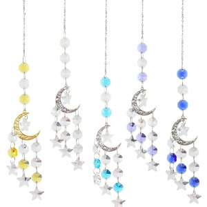 サンキャッチャー 29【月】 キラキラクリスタル 窓玄関飾り 開運 恋愛、風水アップ 国内発送