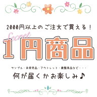 2000円以上のご注文で買える！1円商品 何が届くかお楽しみ♪ おまけ プレゼント お得 くじ ガチャ 】 ハ…
