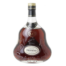 【中古】 古酒 ブランデー コニャック Hennessy X.O ヘネシーXO 金キャップ クリアボトル 700ml アルコール度数40％ NT 箱なし