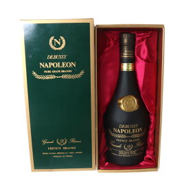 【中古】 古酒 フレンチブランデー DEBUSSY NAPOLEON ドビュッシー ナポレオン 700ml アルコール度数40％ NT 箱あり