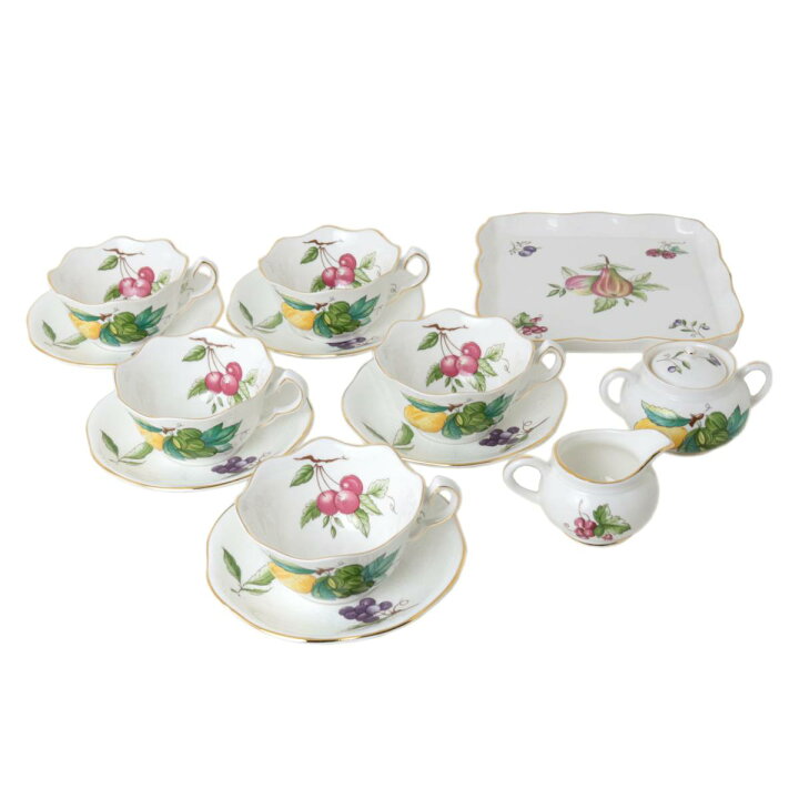 楽天市場】【中古】 Aynsley エインズレイ ティーセット カップ 
