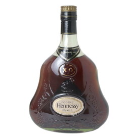 【中古】 古酒 ブランデー コニャック Hennessy XO ヘネシーXO 金キャップ グリーンボトル 700ml アルコール度数40％ NT 箱なし