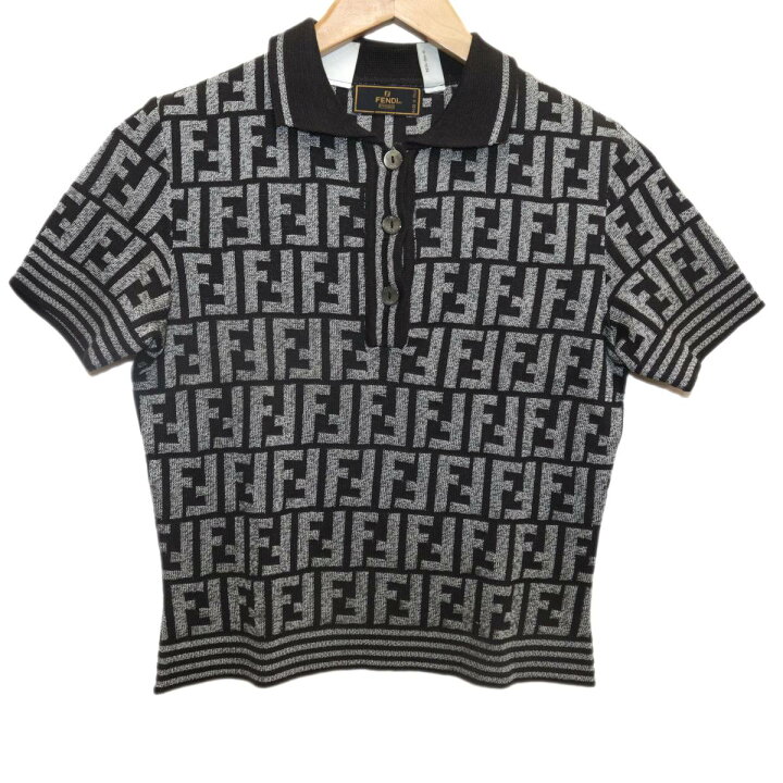 楽天市場】【中古】 FENDI フェンディ maglia ニット ポロシャツ 