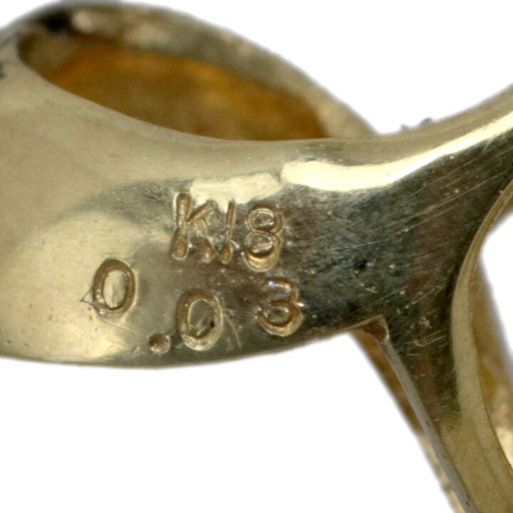 楽天市場】【中古】 ゴールデンパール ダイヤ ペンダントトップ K18 18 