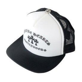 【中古】 CHROME HEARTS/クロムハーツ トラッカーキャップ セメタリークロスプリント ブラック ONE SIZE／53-60 NT 未使用品 Nランク