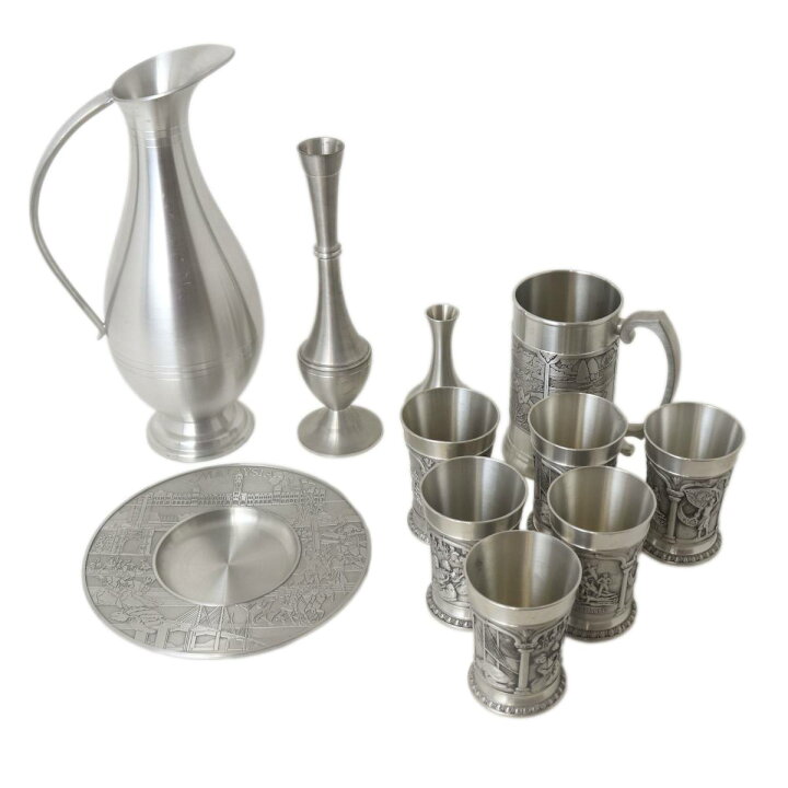 楽天市場】【中古】 TUMASEK PEWTER ツマセクピューター コップ グラス 