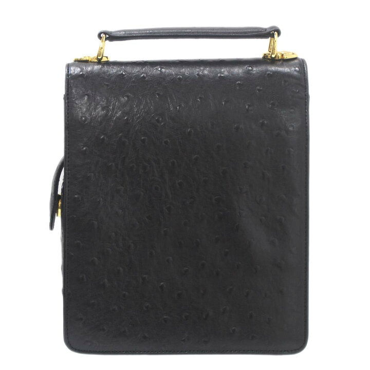楽天市場】【中古】 amiet/アミエット オーストリッチ 2wayバッグ 