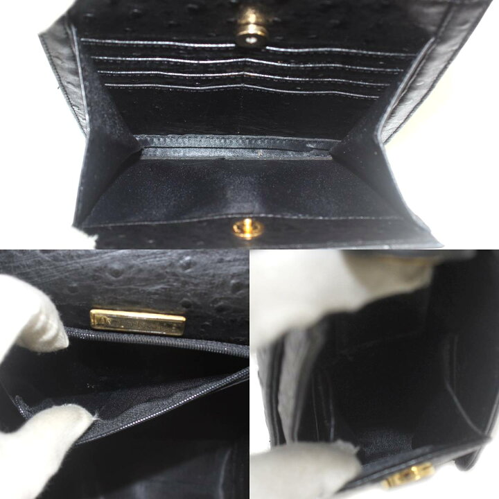 楽天市場】【中古】 amiet/アミエット オーストリッチ 2wayバッグ 