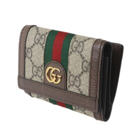 【中古】 GUCCI/グッチ 三つ折り財布 GGシュプリーム マルチカラー 644334 ES Bランク
