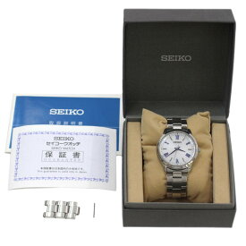 【中古】 SEIKO/セイコー ソーラー腕時計 シルバー V131-0AG0 1D0261 FS-nt ABランク