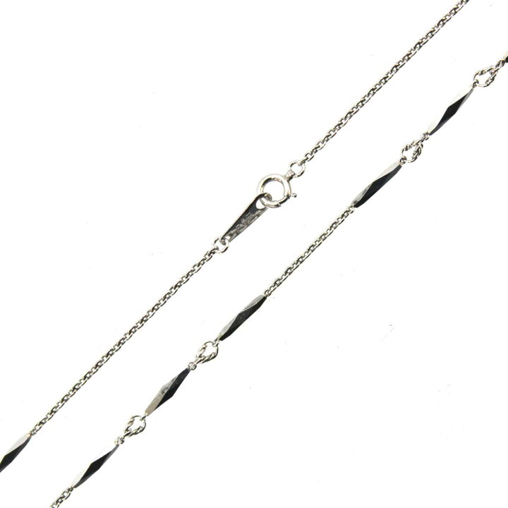 楽天市場】【中古】 Pt850/プラチナ850 切子ネックレス 造幣局検定刻印 