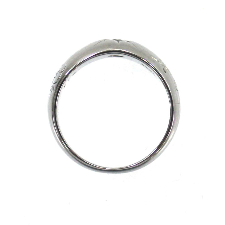 楽天市場】【中古】 Pt900/プラチナ ダイヤ 甲丸リング 13号 D0.14刻印 
