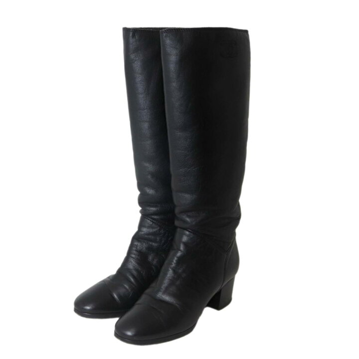 楽天市場】【中古】 CHANEL/シャネル レディースロングブーツ 36・1/2 