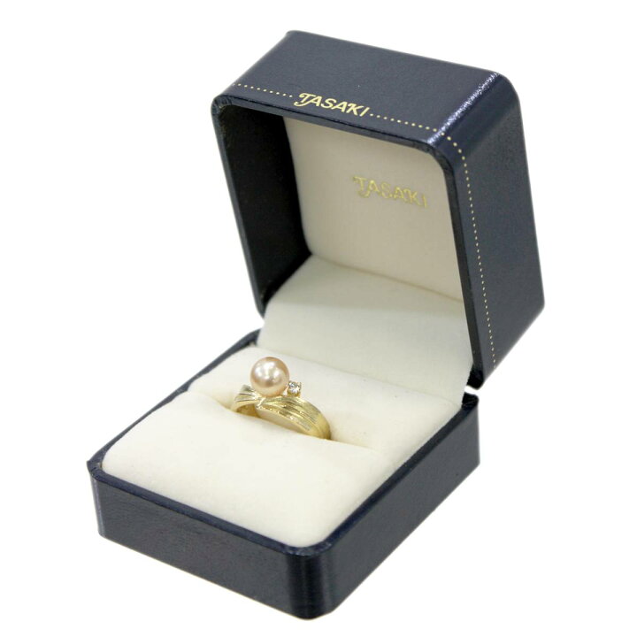 楽天市場】【中古】 TASAKI/タサキ K18/18金 パール ダイヤ デザイン  