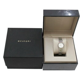 【中古】 BVLGARI/ブルガリ ブルガリ ブルガリ BB26 クォーツウォッチ ケース・外箱・ギャランティーカード付き IS 美品 Aランク