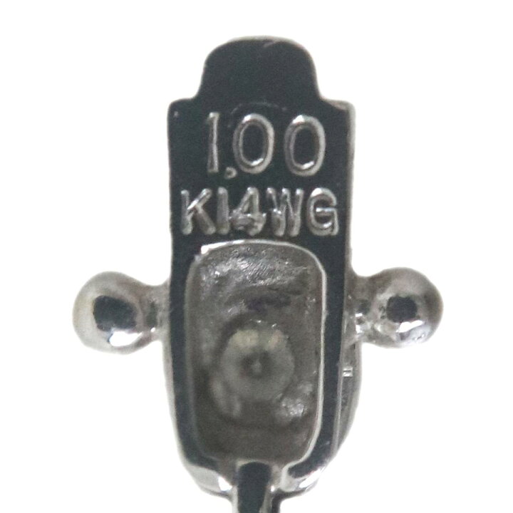 楽天市場】【中古】 K14WG ホワイトゴールド テニス ブレスレット