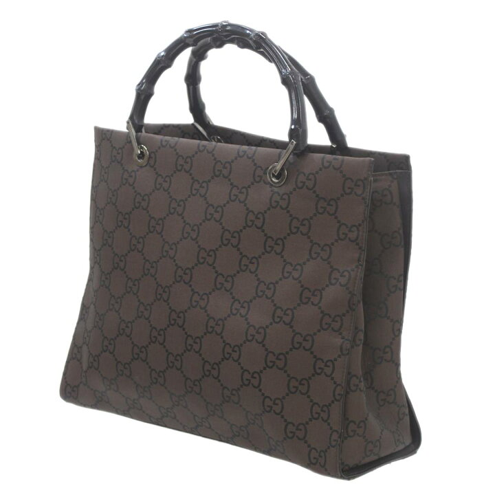 楽天市場】【中古】 GUCCI / グッチ トートバッグ バンブー ダーク 