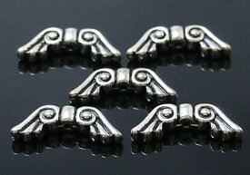 (6個入)Z9164スペーサー20mm×7mmパーツ メタル バラ売りメール便発送可