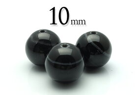【粒売】オニキス(縞模様)10mm丸玉-ブラジル産【メール便発送可・ばら売り・卸価格】