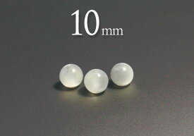 【粒売】ホワイトムーンストーン10mm丸玉-スリランカ産【メール便発送可・ばら売り・卸価格】