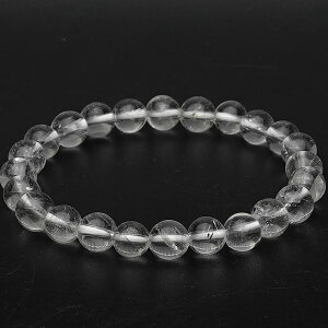 y󏭁zq}YACXNX^(ACXNH[c) 8mm uXbg VR p[Xg[  NX^NH[c crystal quartz VR himalaya ice crystal j@[iNH[c ϐ