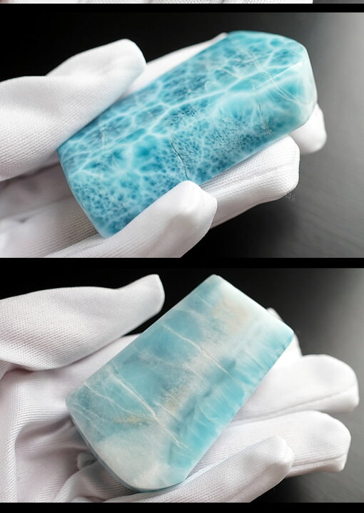 楽天市場】【厳選品・極上一点物】最上級ラリマー 磨き原石 天然石  