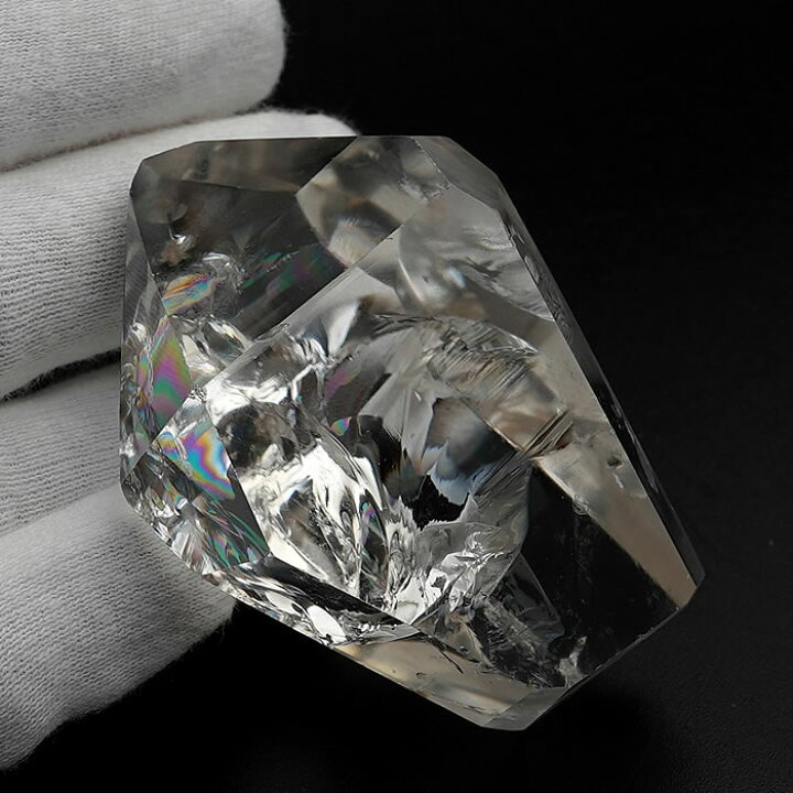 楽天市場】【一点物】【高品質】【高透明度】レインボー水晶 アイリス 