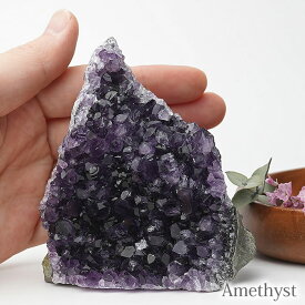 【一点物】【高品質】アメジスト ウルグアイ産 原石 クラスター 天然石 パワーストーン Amethyst Cluster