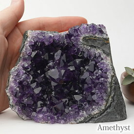 【一点物】【高品質】アメジスト ウルグアイ産 原石 クラスター 天然石 パワーストーン Amethyst Cluster