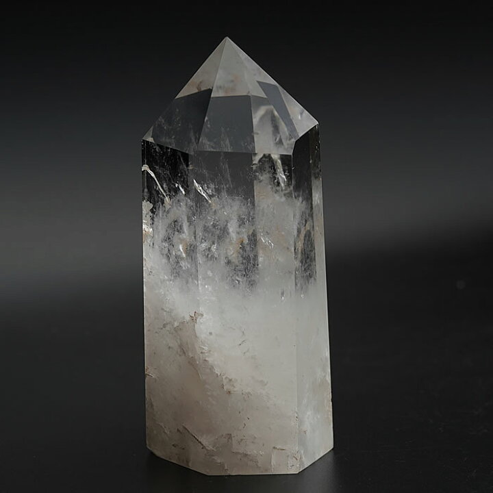 楽天市場】【一点物】天然水晶 特大ポイント ブラジル産 ポイント 原石 