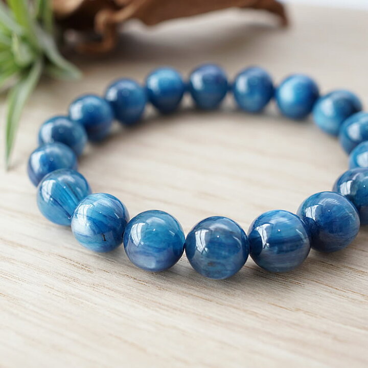 楽天市場】【数量限定】【美色】カイヤナイト AAA 12mm ブレスレット  